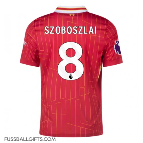 Liverpool Dominik Szoboszlai #8 Fußballbekleidung Heimtrikot 2024-25 Kurzarm